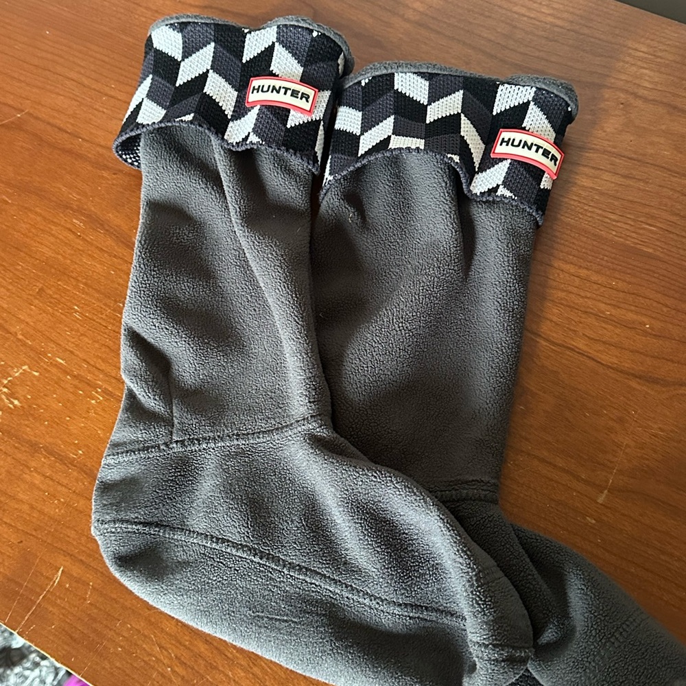 Hunter Boot Fleece Socks